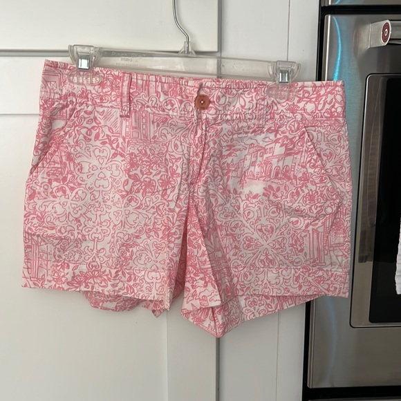 Short Lilly Pulitzer Rylan Taille XS Motif 'It's Prime Time' Tidal Wave - Neuf Avec Défauts, étiquette